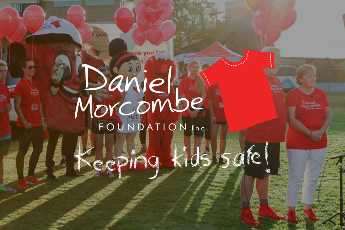 Web design & development for Daniel Morcombe Foundation